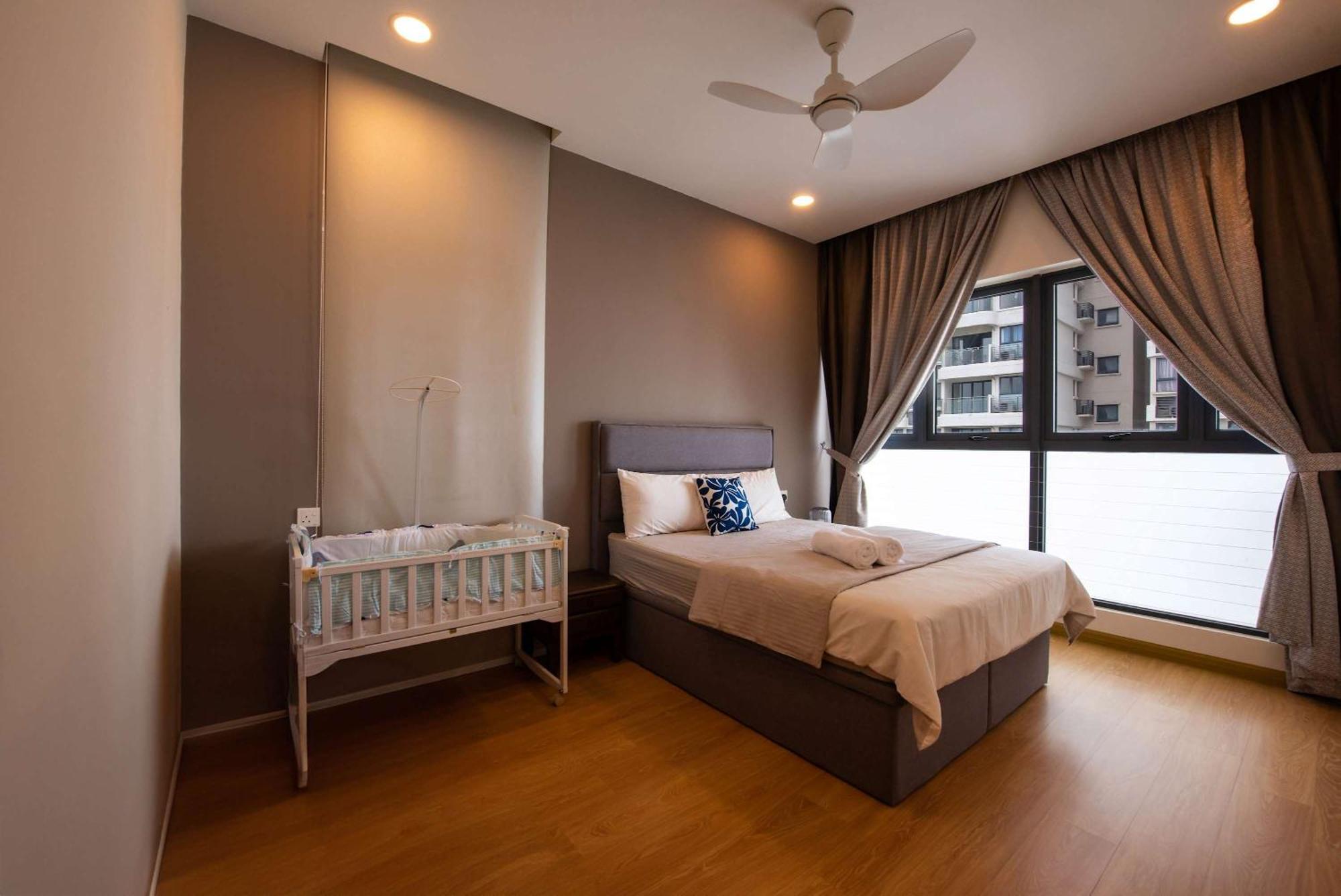 ג'והור בהרו Comfy 3Br Apt In Danga Bay Free Parking Sea View מראה חיצוני תמונה