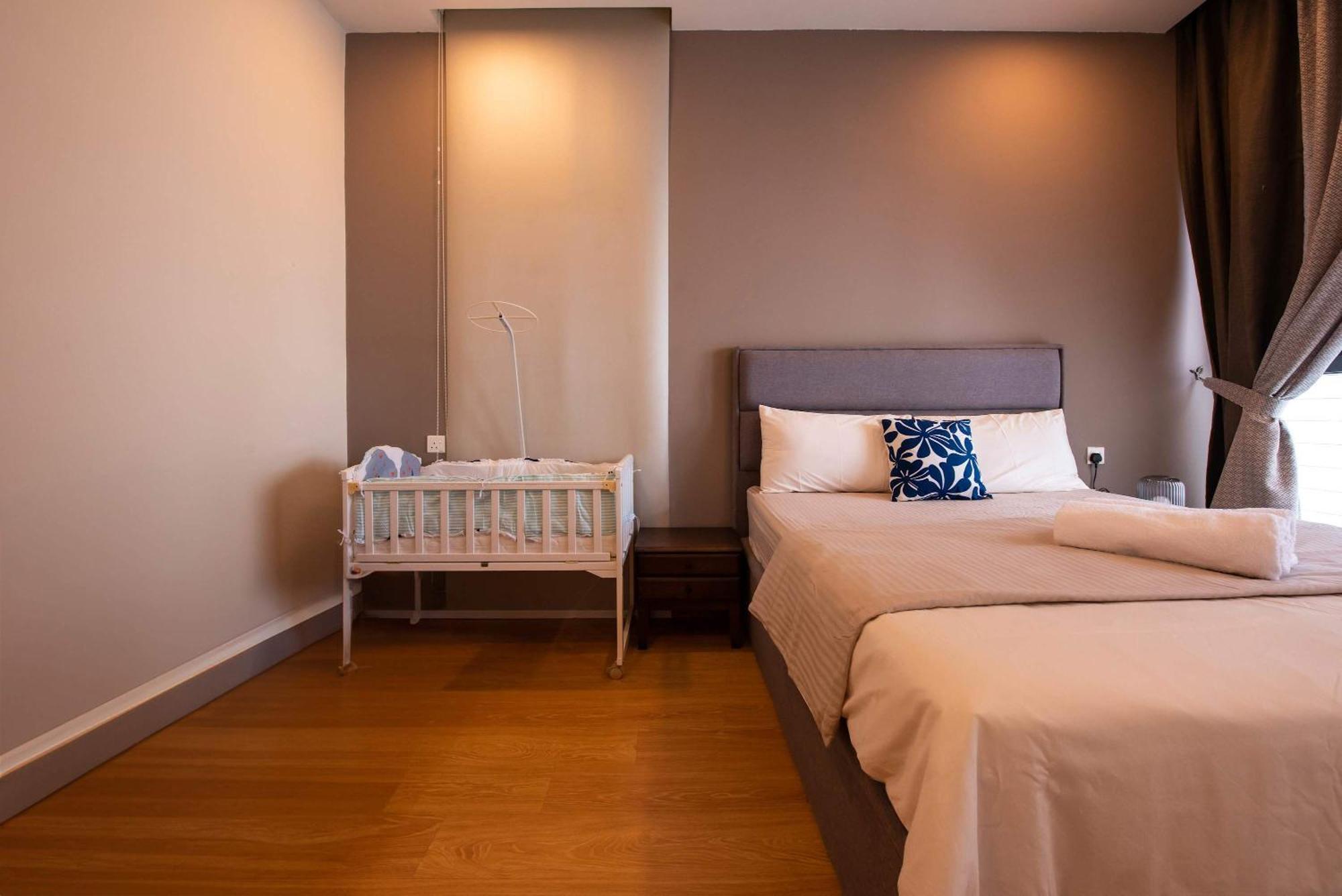 ג'והור בהרו Comfy 3Br Apt In Danga Bay Free Parking Sea View מראה חיצוני תמונה